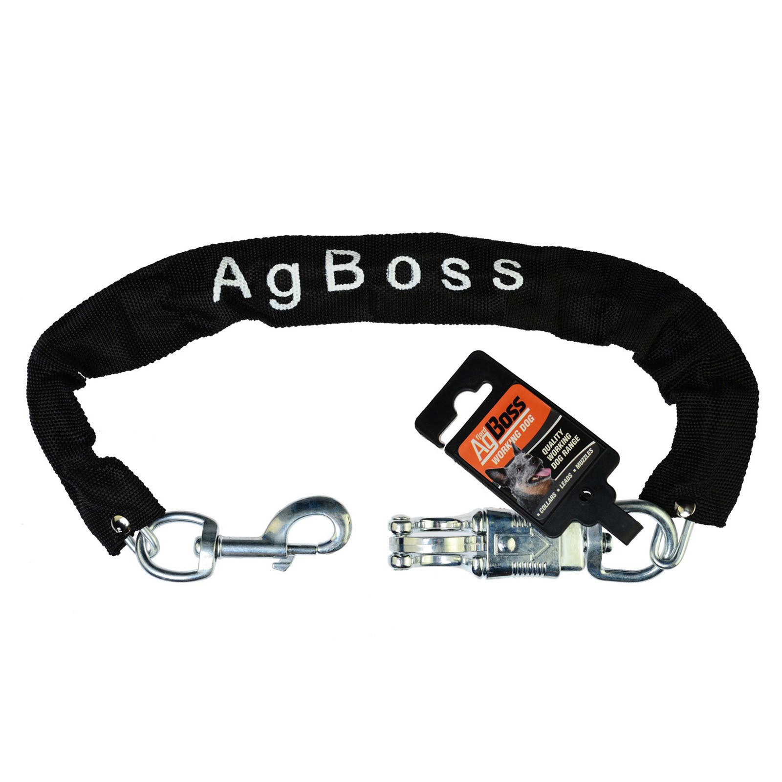 AgBoss 4mm x 500mm Dog Ute Chain with Quick Release
