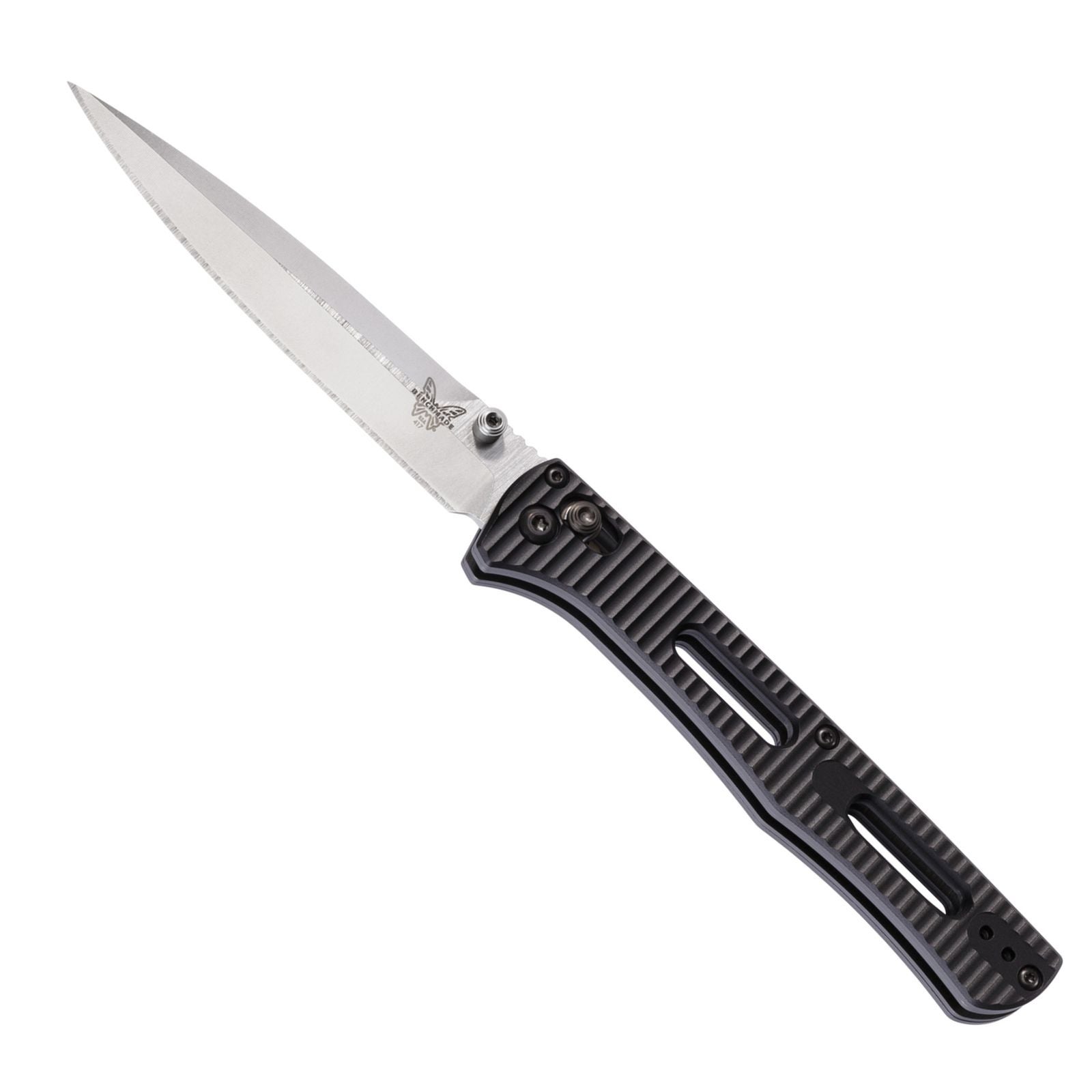 Benchmade 417 Fact Anodised Aluminium Handle Spear Point Folding Knife
