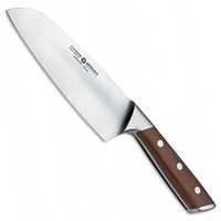 Boker Forge 16cm Kitchen Santoku Knife - Maple Wood / Satin