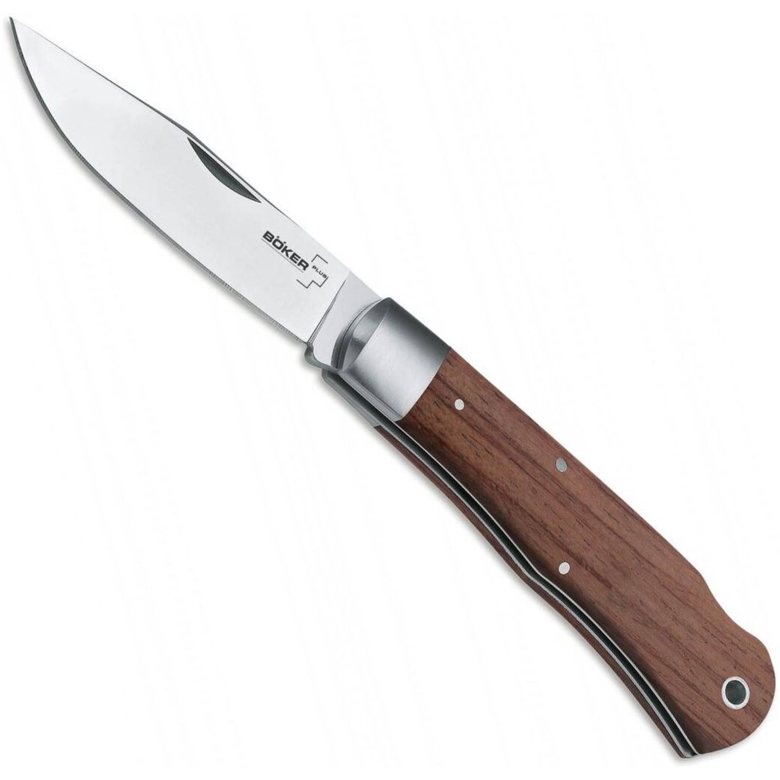 Boker Plus Lockback Folding Knife - Bubinga Wood / Satin