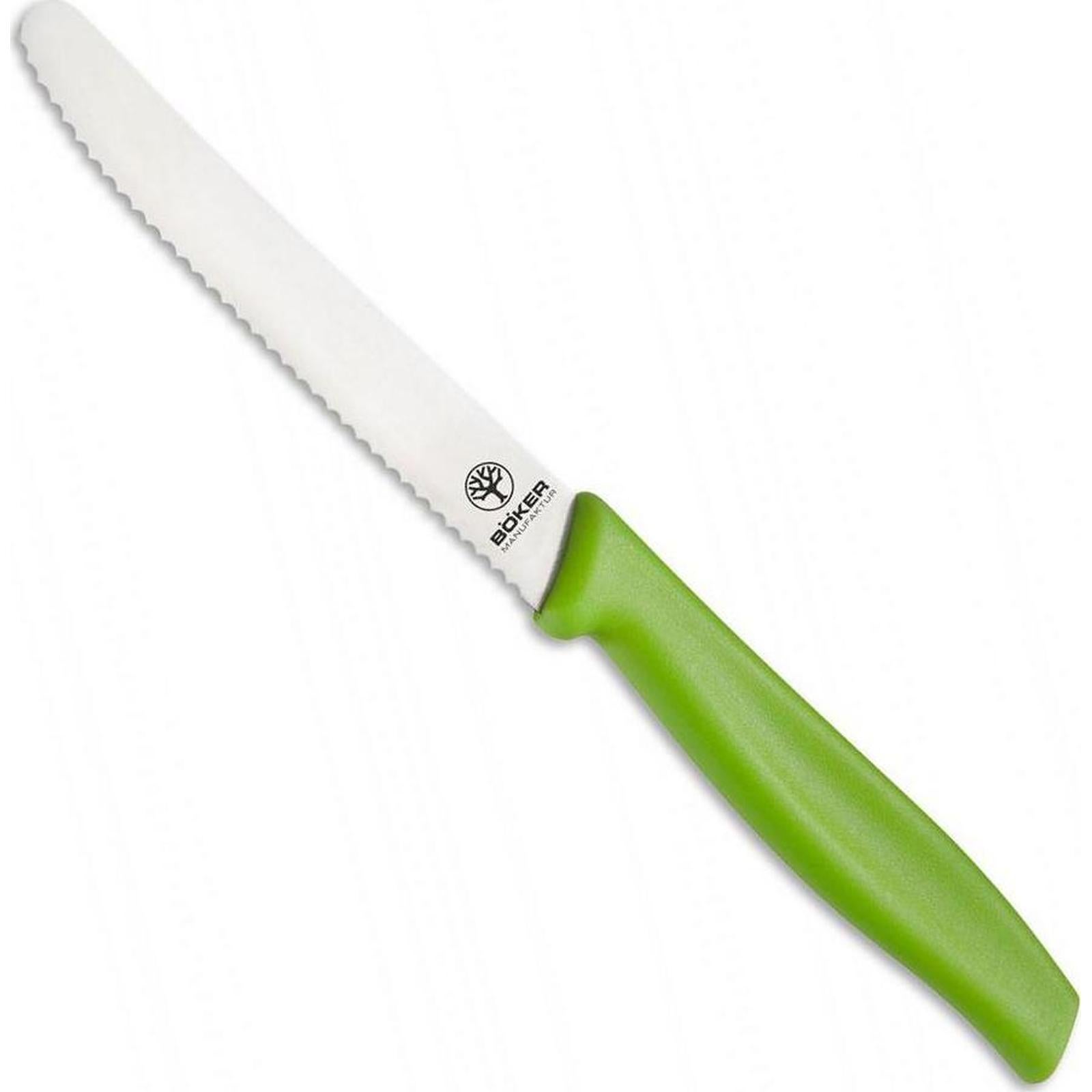 Boker 105mm Sandwich and Steak Knife - Green / Satin