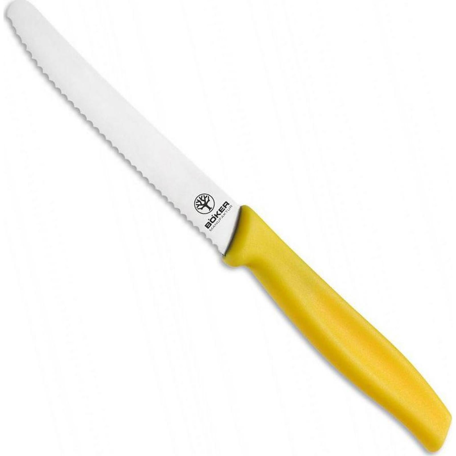 Boker 105mm Sandwich and Steak Knife - Yellow / Satin