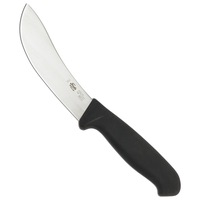 Frosts Mora 146mm Straight Stiff Skinning Knife - Black / Satin