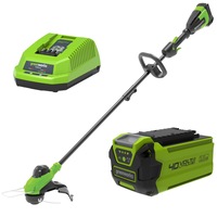 Greenworks 40V 4.0Ah Lithium String Trimmer Kit