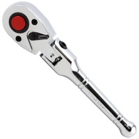 KC Tools 1/2" Dr Auto-Eject Flex Head Banjo Ratchet - Stubby