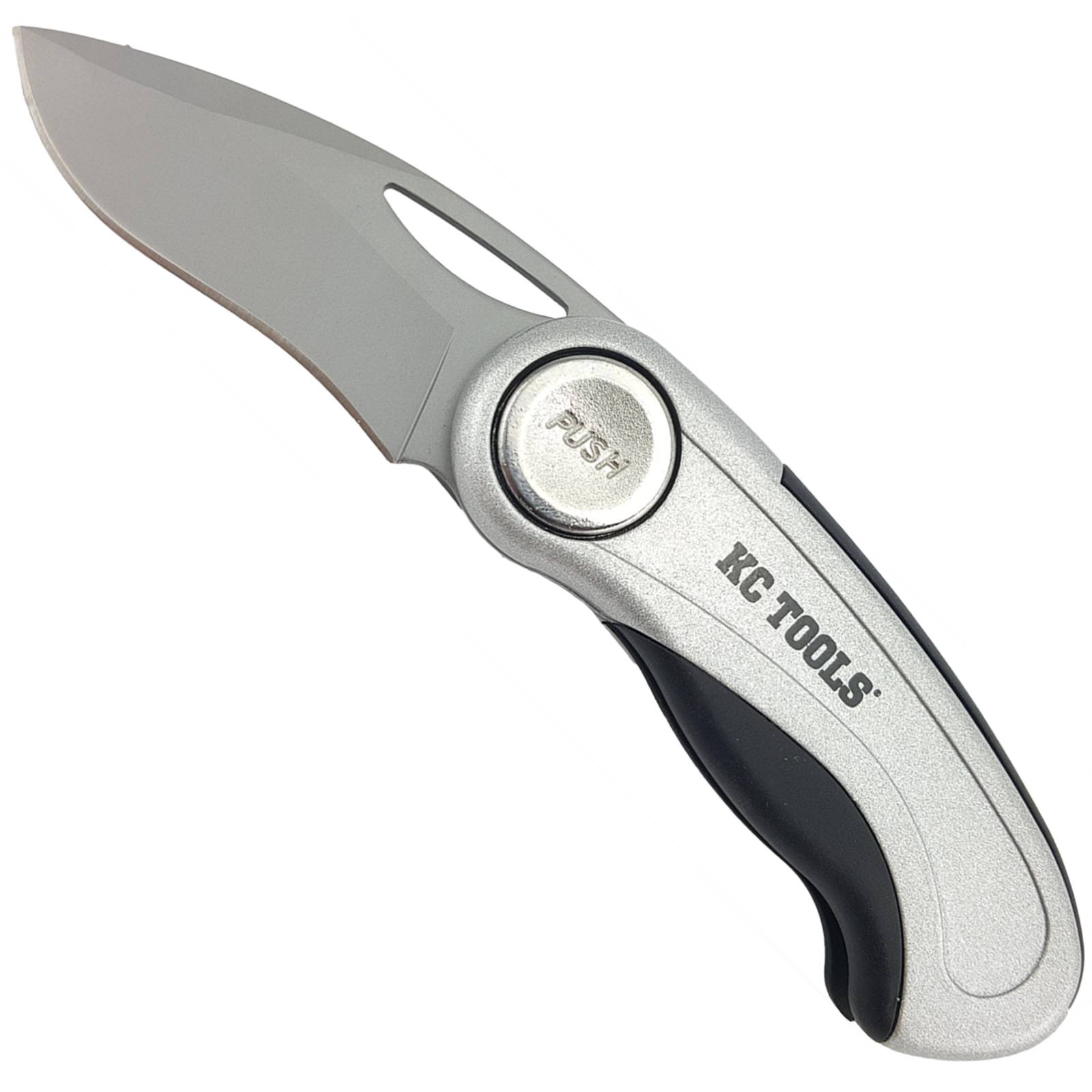 KC Tools 12410 165mm Aluminium Handle Stainless Steel Blade Pocket Folding Knife