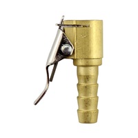 KC Tools 1/4" ID & 5/16" OD Straight Clip-On Brass Air Chuck