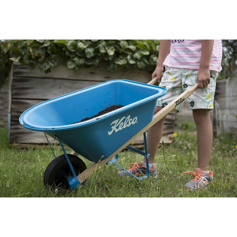 Buy Kelso 20L Kids Poly Wheelbarrow Blue MyDeal