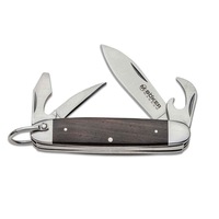 Magnum by Boker Classic Pocket Steel Slip Joint Folding Knife - Brown / Satin