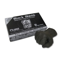 Maxisafe 100pc Black Shield Extra Heavy Duty Nitrile Gloves