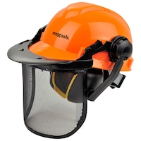 Maxisafe Forestry Hard Hat Kit with Mesh Visor and Ear Muffs