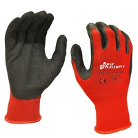 Maxisafe Red Knight Latex Palm Nylon Gloves