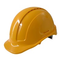 Maxisafe Vented Sliplock Harness Hard Hat - Yellow