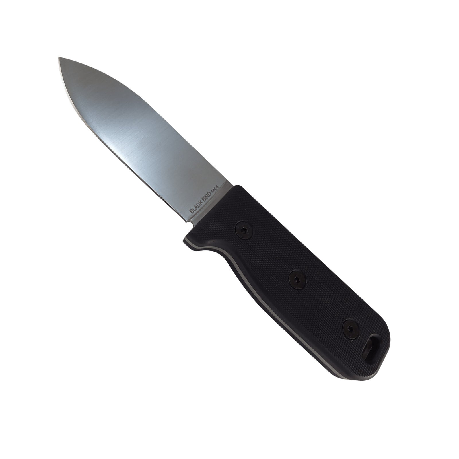 Ontario Knife Co. Black Bird SK-4 Fixed Blade Knife - Black / Satin