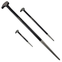 SP Tools 3pc Heavy Duty Rolling Head Pry Bar Set - SP33820