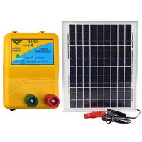 Thunderbird 12W Solar Panel & B-130 Battery Electric Fence Energiser Kit