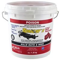 Tomcat II 1.8kg Rat & Mouse Bait Blox - Rodenticide