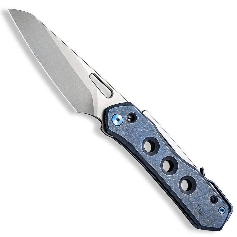 Buy WE Knife Vision R Superlock Folding Knife - Blue / Silver - MyDeal