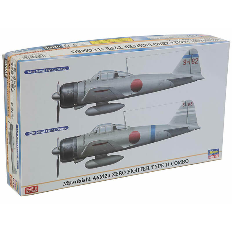 Buy Hasegawa 1/72 Mitsubishi A6M2a Zero Fighter Type 11 Combo Kit - MyDeal