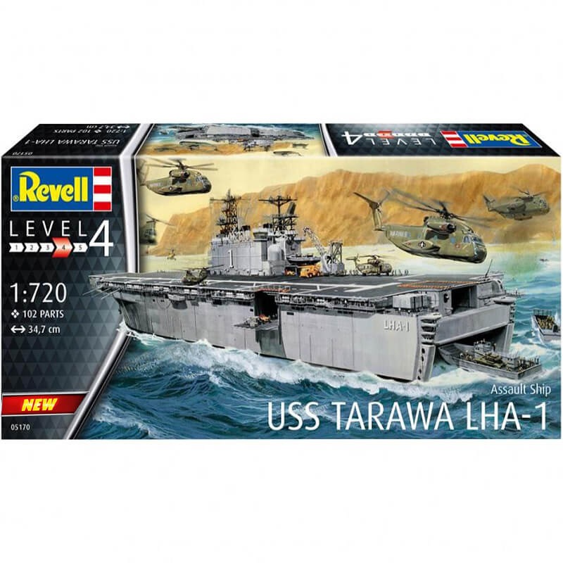 Buy Revell 1/720 Assault Ship USS Tarawa LHA-1 Kit - MyDeal