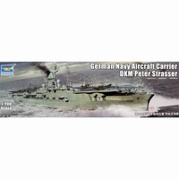 Trumpeter 1/700 German Navy Aircraft Carrier DKM Peter Strasser Kit