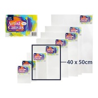 12x Large Thick Artist Blank Canvas Oil Acrylic Painting 40X50 Stretched Art