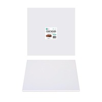 12x Premium Heavy Duty Professional Square Cakeboards White Cake boards 16" Inch