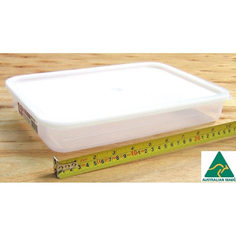 Buy 13x 2.5L Thin Stackable Freezer Storage Container Food Plastic Tub