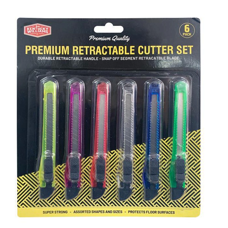 Buy 144x Retractable Knife Cutter Ser Snap Off Steel Blade Utility Box