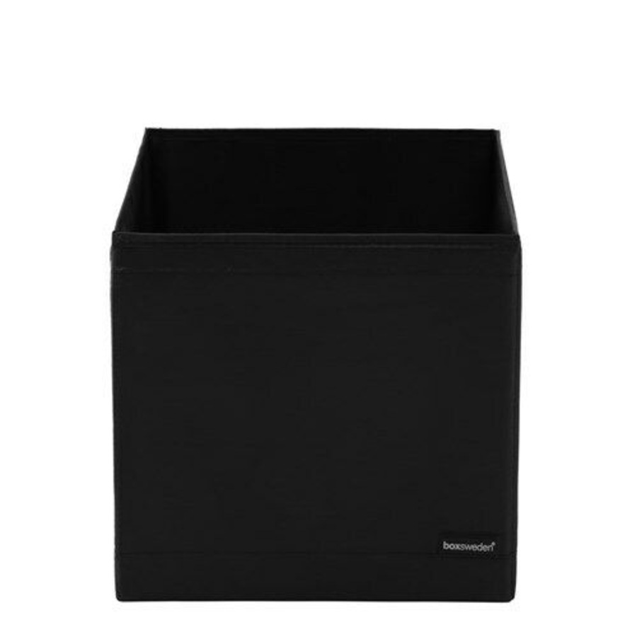 2 x Foldable Storage Cube Closet Clothes Scraf Organsier Box Container Black