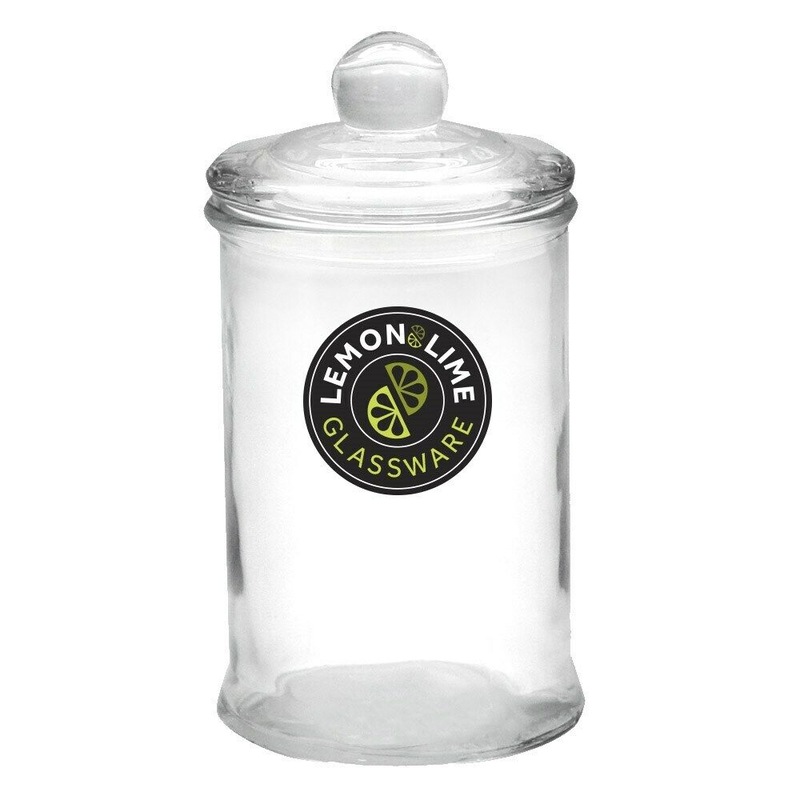 24 X 750ml Glass Apothecary Jar Round 18x10cm Storage Container Food Snack Candy Can Buy Canisters Jars 2431138