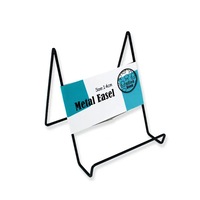 2x Metal Easel 14CM Black Display Stand Photo Frame Holder Rack Table Decor Sign