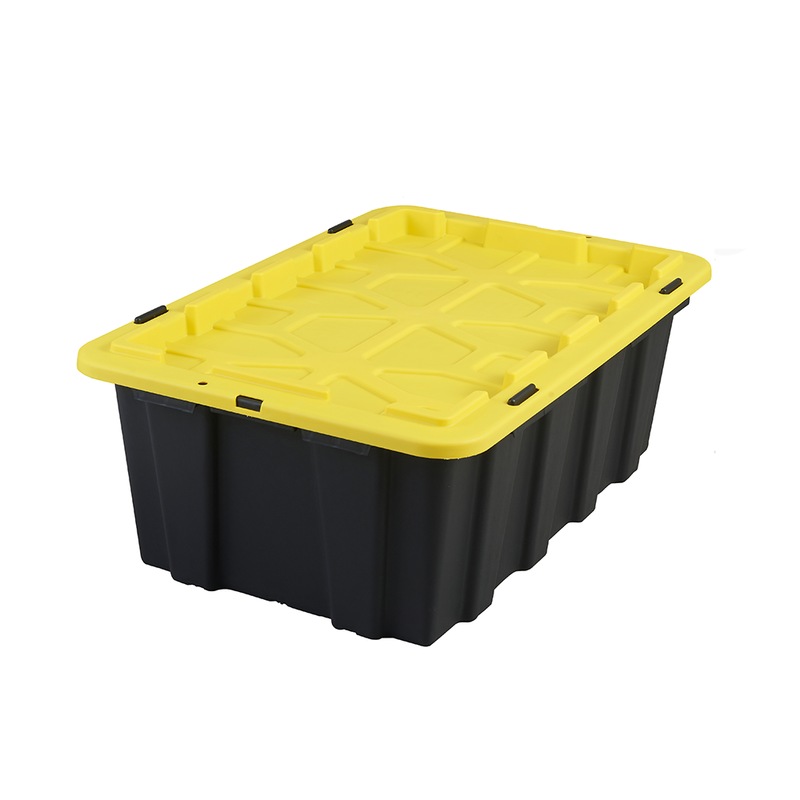 Buy 3 x K&A 40L Heavy Duty Plastic Storage Container Stackable Tub Tool ...