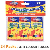 432x Mini Colour Pencils Colouring Arts Craft Drawing School Birthday Kids Party