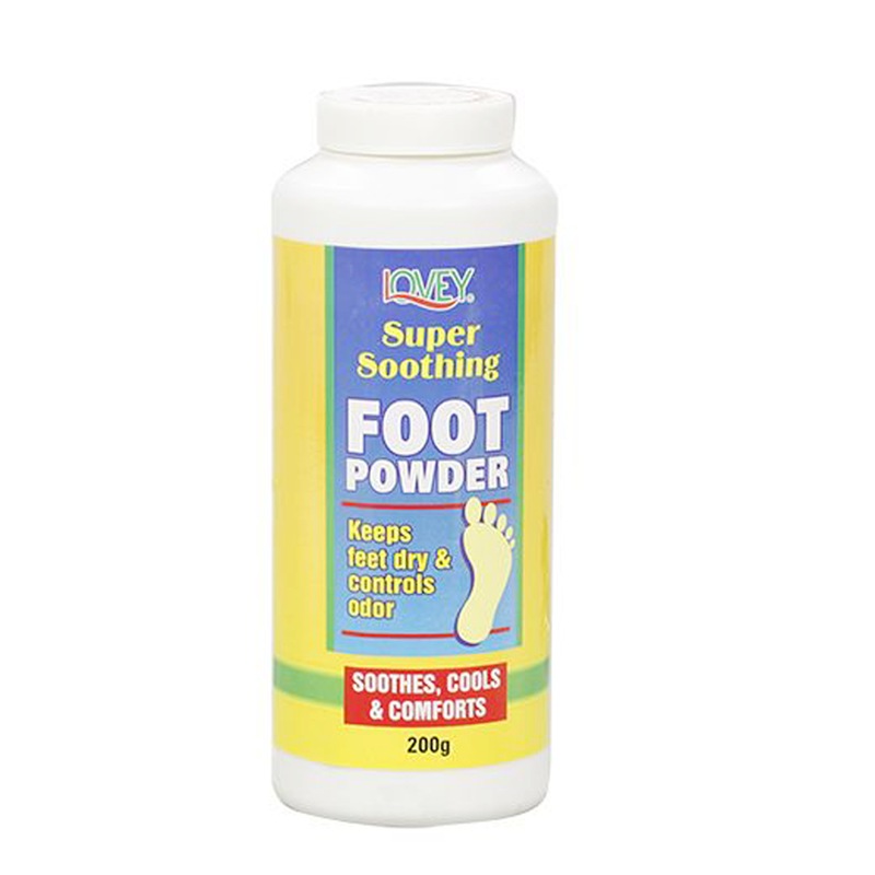 Buy 5 X Foot Powder 200g Soothing Odour Controls Smelly Feet Footwear