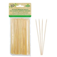 500 x Bamboo Skewers Catering 15cm Wooden Sticks Meat BBQ Grill Party Kebab