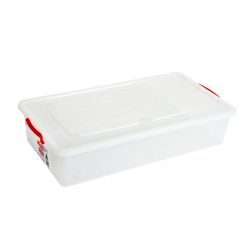 Buy 5x Large Plastic Underbed Storage Boxes Organiser Drawers Shoes