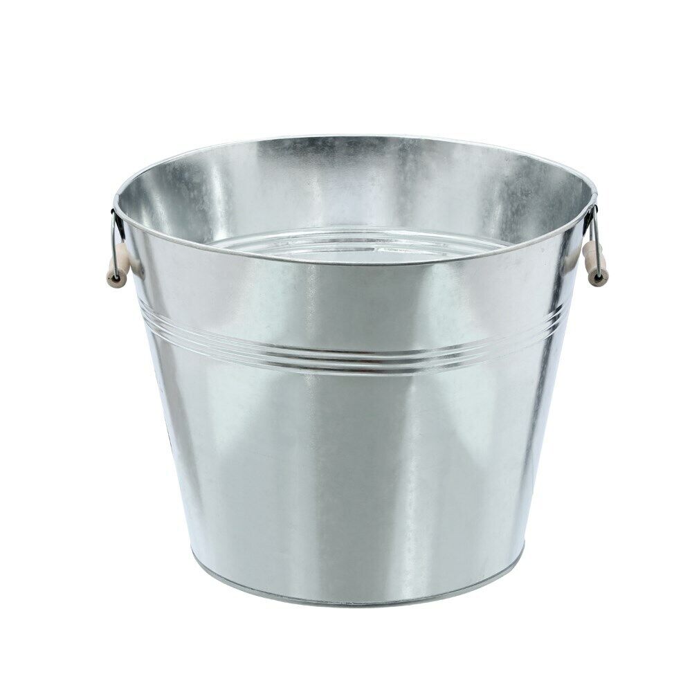 5x XL Large 45L Galvanised Ice Bucket Steel Metal Water Drink Wine Cooler Tub