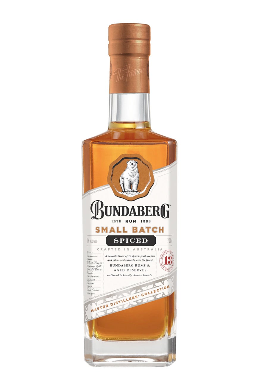 Bundaberg MDC Small Batch DARK SPICED Rum 700ml @ 40 % abv