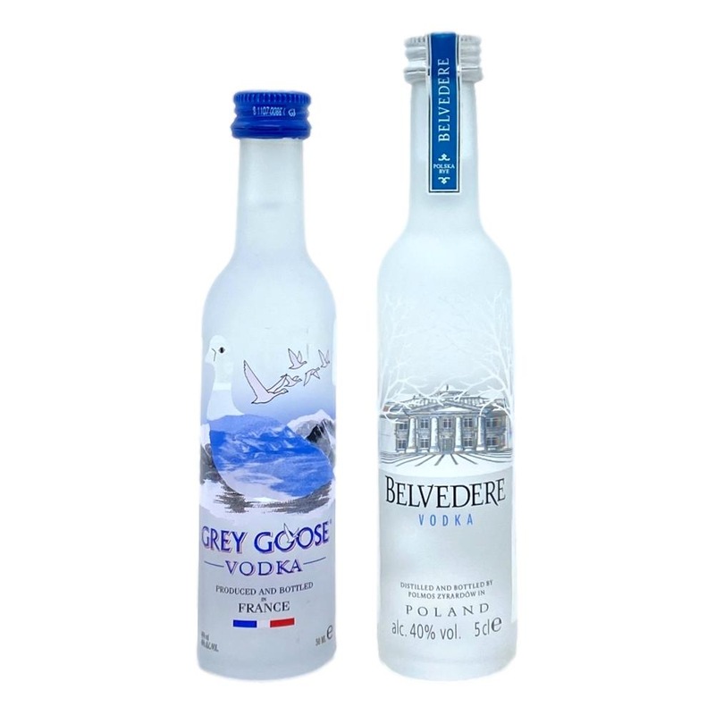 Buy Grey Goose & Belvedere Vodka Bundle (2X50ML) MyDeal