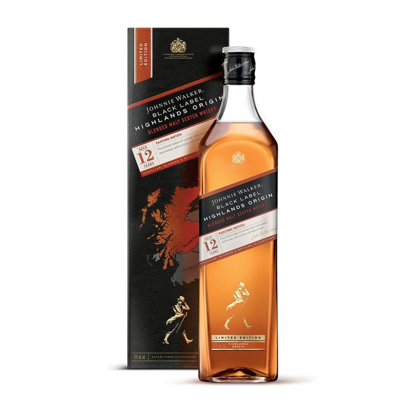 Buy Johnnie Walker Black Label Highlands Origin 12 Year Old Blended