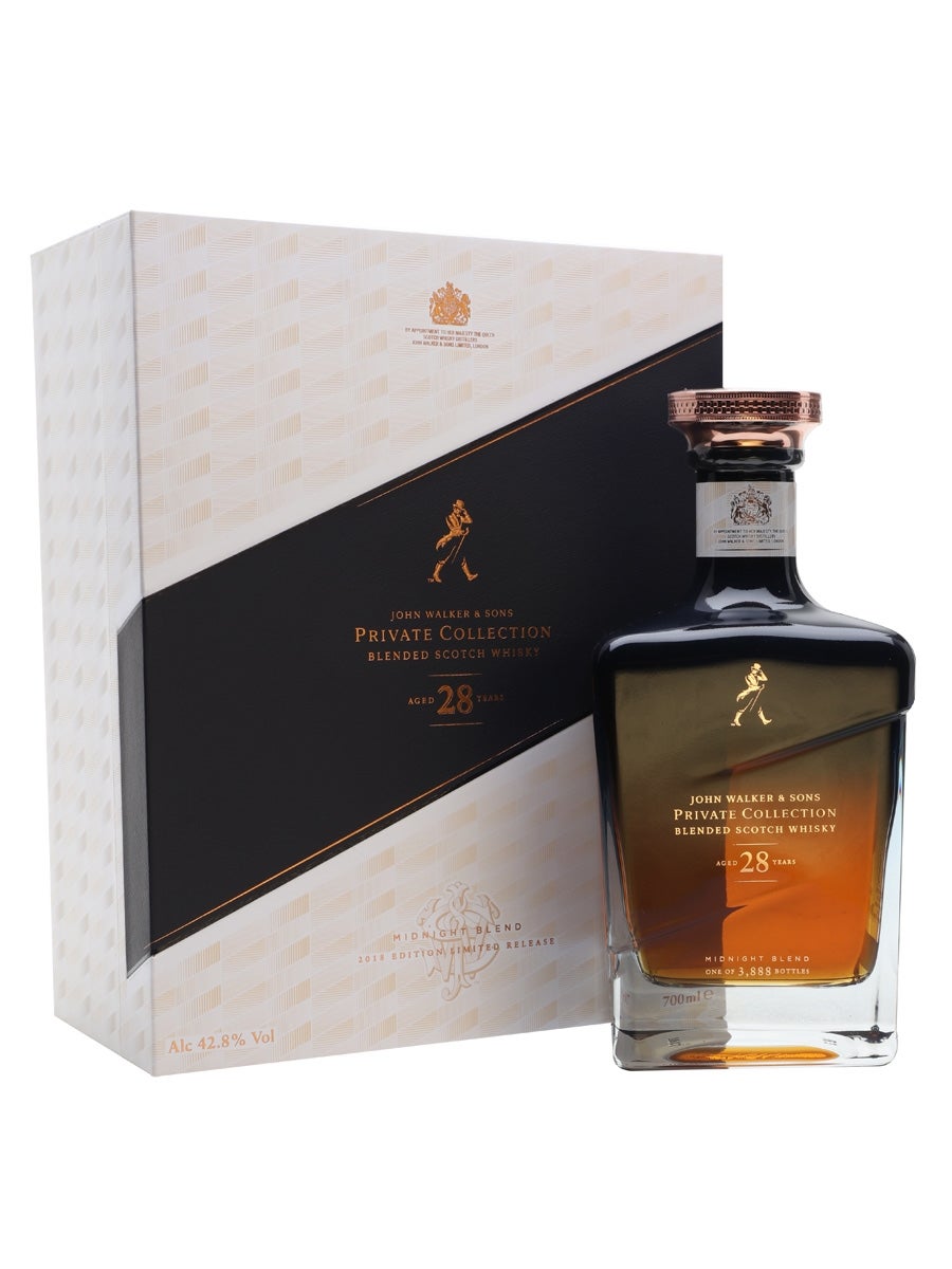 Johnnie Walker Private Collection Midnight Blend 28 Year Old Scotch Whisky 700mL @ 42.8 % abv