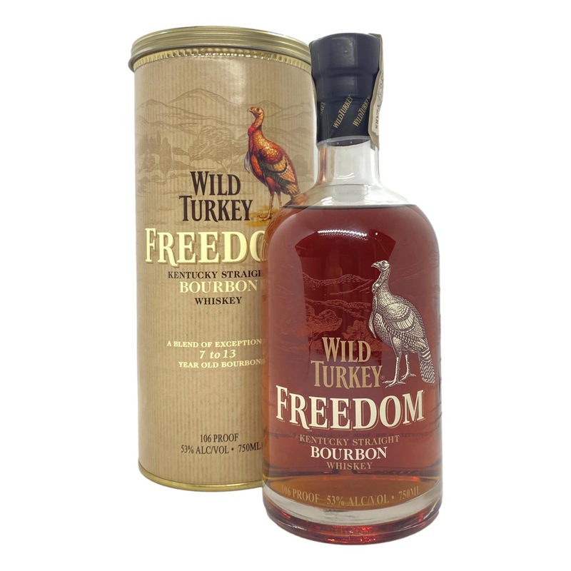 Buy Wild Turkey Freedom Kentucky Bourbon Whiskey 750mL - MyDeal