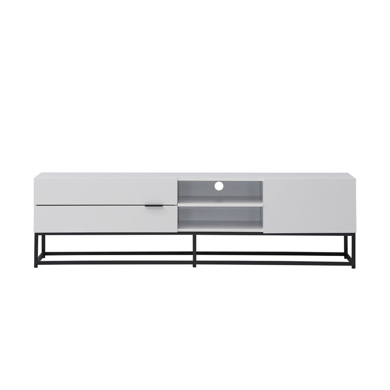 Buy Brian Modern Entertainment Unit TV Stand 180cm W/ 1Door 2Drawers