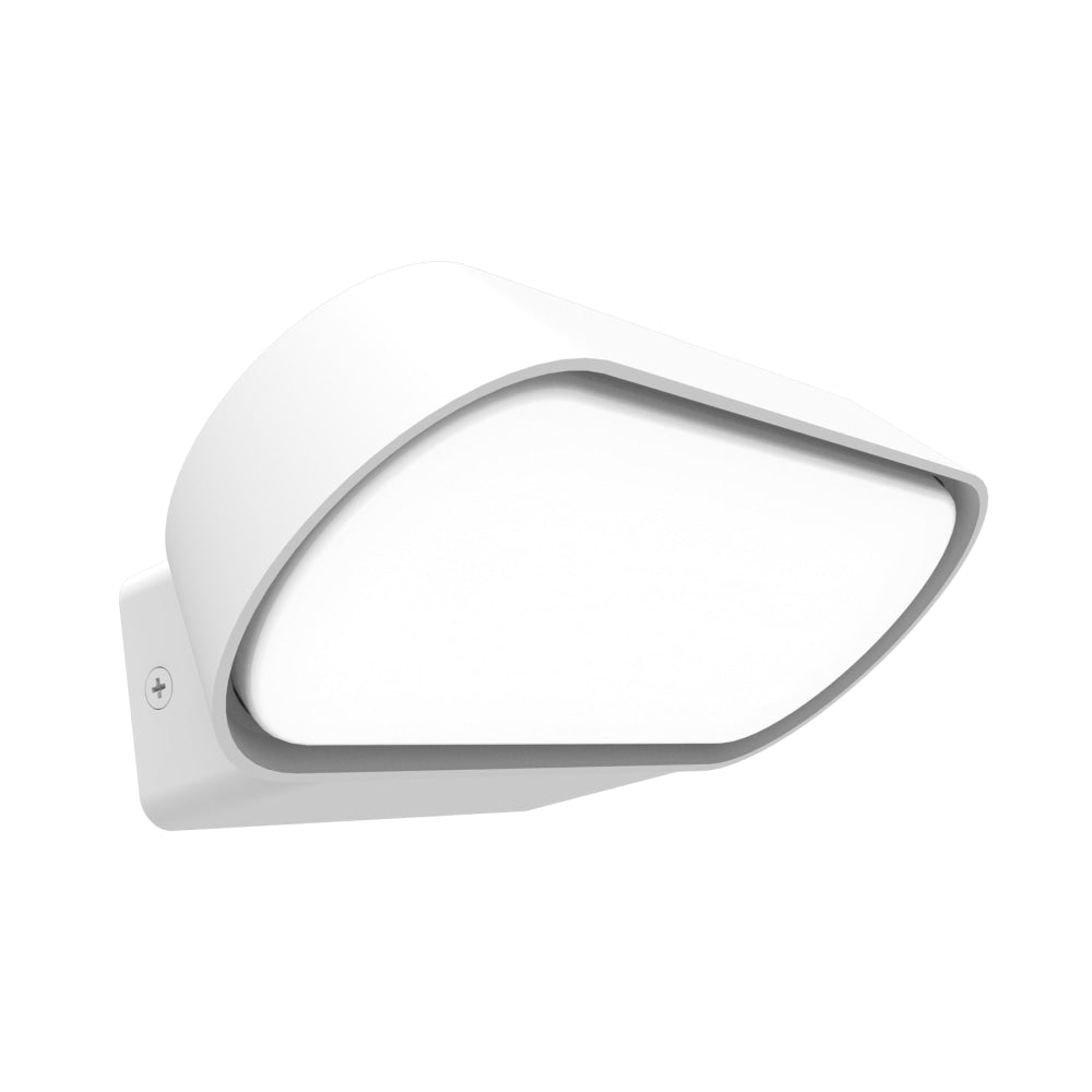 Buy GLANS Wall Light Surface Mounted 7W Rectangular White 3000K IP65 ...