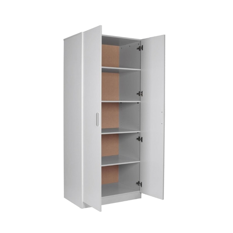 Buy Jace 2-Door Multi-Purpose 5-Tier Cupboard Pantry Storage Cabinet ...