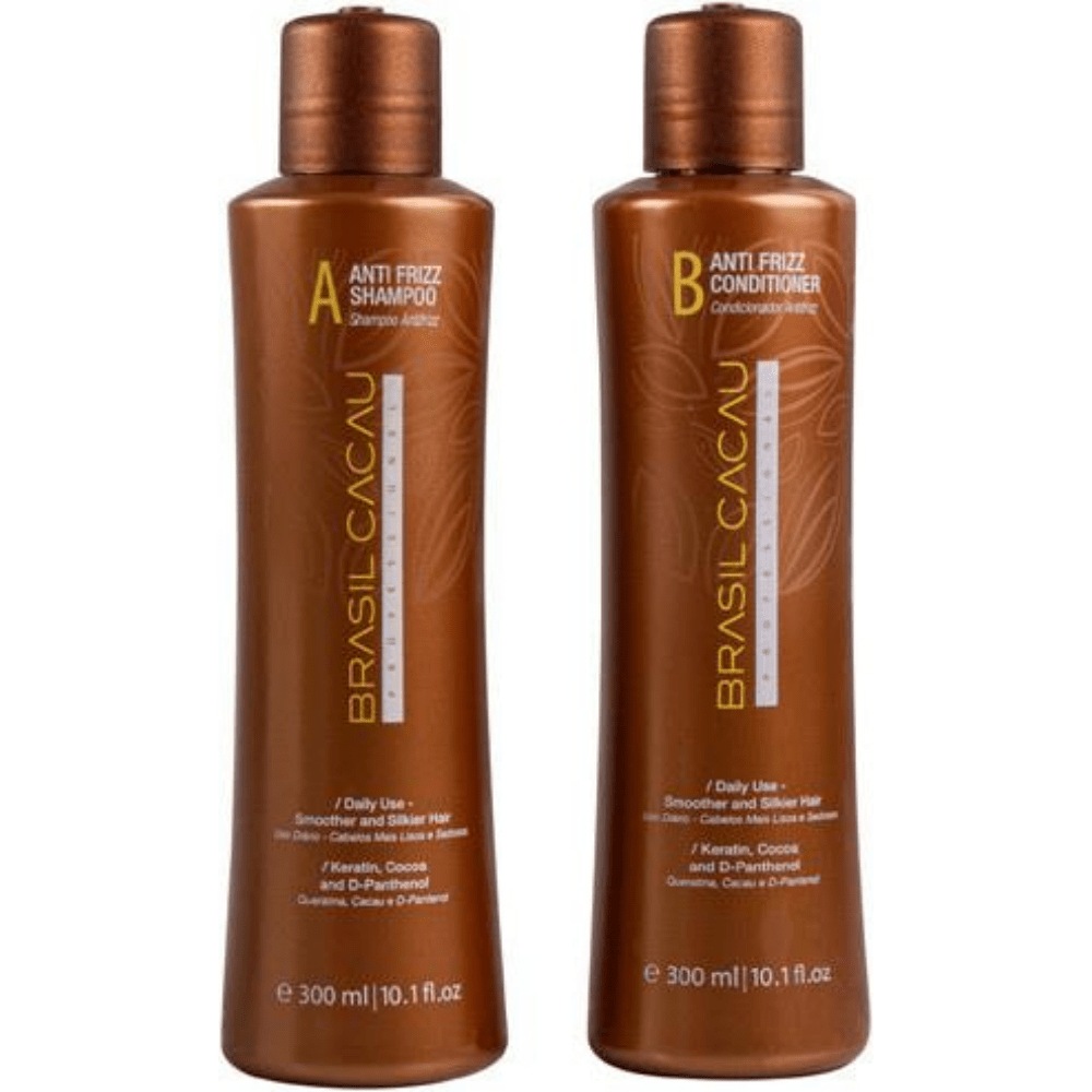 Brasil Cacau Anti Frizz Shampoo and Conditioner Duo 2 x ...