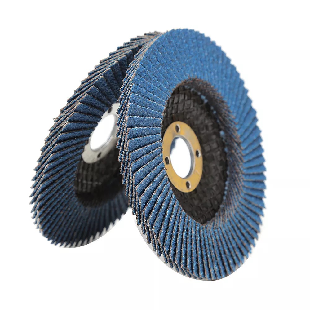 5" 125mm Flap Discs Wheels Zirconia Angle Grinder Grinding Sanding 120 Grit 