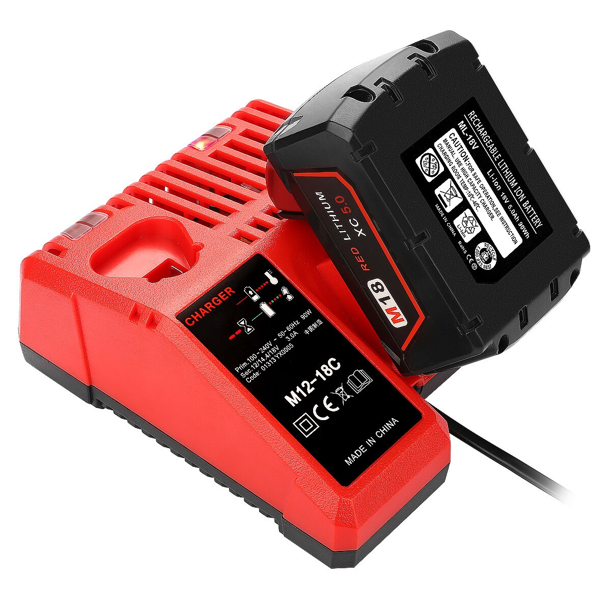For MILWAUKEE M12 18FC Fast Rapid Charger  AUSTRALIAN MODEL Unbranded Australia