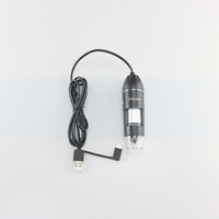 Only 1 1600x Digital USB Microscope 2 In 1 Endoscope Camera With Magnifier 8 LED